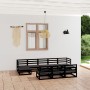 Juego de muebles de jardín 10 piezas madera maciza de pino de , Conjuntos de jardín - Ref: Foro24-3076098, Precio: 688,05 €, ...