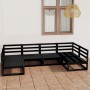 Juego de muebles de jardín 6 piezas madera maciza de pino de , Conjuntos de jardín - Ref: Foro24-3076123, Precio: 434,41 €, D...