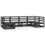 Juego de muebles de jardín 6 piezas madera maciza de pino de , Conjuntos de jardín - Ref: Foro24-3076123, Precio: 434,41 €, D...