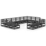 Juego de muebles de jardín 13 piezas madera maciza de pino de , Conjuntos de jardín - Ref: Foro24-3076233, Precio: 959,20 €, ...