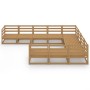 Juego de muebles de jardín 10 piezas madera maciza de pino de , Conjuntos de jardín - Ref: Foro24-3075997, Precio: 716,22 €, ...