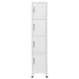 Locker cabinet with 4 compartments 38x45x180 cm by vidaXL, Lockers and storage cabinets - Ref: Foro24-244475, Price: 164,61 €...