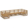 Juego de muebles de jardín 7 piezas madera maciza de pino de , Conjuntos de jardín - Ref: Foro24-3076252, Precio: 457,90 €, D...