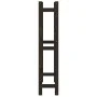 Wine rack for 56 bottles solid black pine wood by , Wine racks - Ref: Foro24-373404, Price: 60,42 €, Discount: %