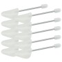Hormas de zapatos 5 pares plástico blanco EU 35-38 de , Hormas y ensanchadores de zapatos - Ref: Foro24-155249, Precio: 14,76...