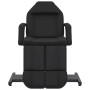Sillón de salón de belleza cuero sintético negro 180x62x78 cm de , Sillones de masaje - Ref: Foro24-110268, Precio: 500,61 €,...