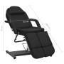 Sillón de salón de belleza cuero sintético negro 180x62x78 cm de , Sillones de masaje - Ref: Foro24-110268, Precio: 500,61 €,...