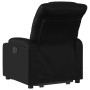Sillón de masaje elevable eléctrico cuero sintético negro en Sillones | Comprar online en Foru.es