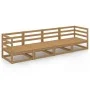4-Sitzer honigbraunes Gartensofa aus massivem Kiefernholz von , Outdoor-Sofas - Ref: Foro24-3075362, Preis: 247,23 €, Rabatt: %