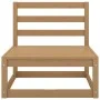 4-Sitzer honigbraunes Gartensofa aus massivem Kiefernholz von , Outdoor-Sofas - Ref: Foro24-3075362, Preis: 247,23 €, Rabatt: %