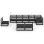 Juego de muebles de jardín 9 piezas negro madera maciza de pino de , Conjuntos de jardín - Ref: Foro24-3075638, Precio: 652,3...
