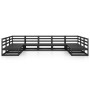 Juego de muebles de jardín 9 piezas madera maciza de pino de , Conjuntos de jardín - Ref: Foro24-3076143, Precio: 642,01 €, D...
