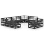 Juego de muebles de jardín 11 piezas madera maciza de pino de , Conjuntos de jardín - Ref: Foro24-3076213, Precio: 833,06 €, ...