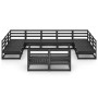 Juego de muebles de jardín 11 piezas madera maciza de pino de , Conjuntos de jardín - Ref: Foro24-3076213, Precio: 833,06 €, ...