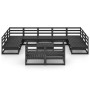 Juego de muebles de jardín 12 piezas madera maciza de pino de , Conjuntos de jardín - Ref: Foro24-3076218, Precio: 910,91 €, ...