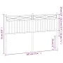 Kopfteil aus weißem Metall, 180 cm von , Kopf- und Fußteile - Ref: Foro24-373776, Preis: 33,37 €, Rabatt: %