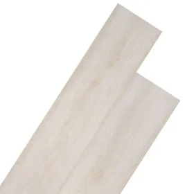 Nicht selbstklebende PVC-Bodendielen klassische Eiche weiß 2 mm von vidaXL, Böden und Teppiche - Ref: Foro24-245164, Preis: 7...