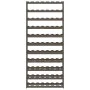 Solid gray pine wood wine rack for 77 bottles by , Wine racks - Ref: Foro24-373383, Price: 65,98 €, Discount: %