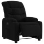 Sillón reclinable eléctrico de tela negro en Sillones | Comprar online en Foru.es