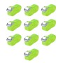 Correas 10 unidades verde fluorescente 0,25 T 5 mx 25 mm de vidaXL, Correas de amarre - Ref: Foro24-142664, Precio: 31,58 €, ...