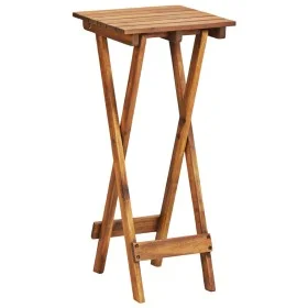 Soporte para plantas de madera maciza de acacia 30x30x67 cm de , Soportes para macetas - Ref: Foro24-46559, Precio: 34,96 €, ...