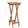 Soporte para plantas de madera maciza de acacia 30x30x67 cm de , Soportes para macetas - Ref: Foro24-46559, Precio: 38,88 €, ...