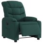 Sillón reclinable eléctrico tela verde oscuro en Sillones | Comprar online en Foru.es