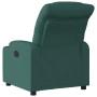 Sillón reclinable eléctrico tela verde oscuro en Sillones | Comprar online en Foru.es