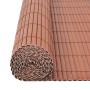 Valla de jardín de doble cara marrón PVC 90x300 cm de vidaXL, Paneles de vallas - Ref: Foro24-43625, Precio: 41,09 €, Descuen...