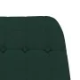 Silla mecedora de tela verde oscuro de , Mecedoras - Ref: Foro24-341258, Precio: 123,66 €, Descuento: %
