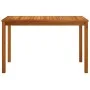 Mesa de jardín madera maciza de acacia 110x55x67 cm de , Mesas de jardín - Ref: Foro24-319718, Precio: 125,54 €, Descuento: %