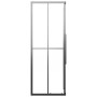 Cabina de ducha ESG esmerilado negro 70x70x180 cm de , Puertas de ducha - Ref: Foro24-151855, Precio: 245,92 €, Descuento: %