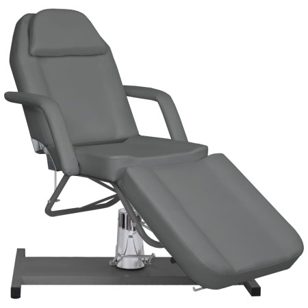 Camilla de masaje gris 180x62x(87-112) cm de , Mesas de masaje - Ref: Foro24-110266, Precio: 470,98 €, Descuento: %