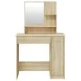 Juego de tocador color roble Sonoma 86,5x35x136 cm de , Tocadores para dormitorios - Ref: Foro24-3114149, Precio: 114,82 €, D...