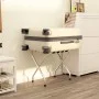 Soporte para maletas negro y plateado 56x40x49 cm de , Portaequipajes y soportes para maletas - Ref: Foro24-153076, Precio: 4...