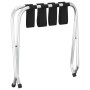 Soporte para maletas negro y plateado 56x40x49 cm de , Portaequipajes y soportes para maletas - Ref: Foro24-153076, Precio: 4...