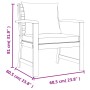 Juego comedor de jardín 4 pzas con cojines madera maciza acacia de , Conjuntos de jardín - Ref: Foro24-3154979, Precio: 483,9...