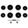 Juego de mancuernas 15 kg de , Peso libre - Ref: Foro24-90268, Precio: 49,25 €, Descuento: %