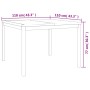 Juego de comedor para jardín 3 pzas madera maciza de teca de , Conjuntos de jardín - Ref: Foro24-3157925, Precio: 470,01 €, D...