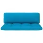 Central sofa made of white impregnated pine wood garden pallets by , Modular outdoor sofas - Ref: Foro24-3066497, Price: 124,...