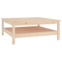 Mesa de centro de madera maciza de pino 100x100x40 cm de , Mesas de centro - Ref: Foro24-814294, Precio: 112,92 €, Descuento: %