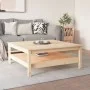 Mesa de centro de madera maciza de pino 100x100x40 cm de , Mesas de centro - Ref: Foro24-814294, Precio: 109,46 €, Descuento: %