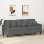 3-seater sofa in dark gray fabric 180 cm by , Sofas - Ref: Foro24-359276, Price: 254,56 €, Discount: %