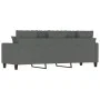 3-seater sofa in dark gray fabric 180 cm by , Sofas - Ref: Foro24-359276, Price: 254,56 €, Discount: %
