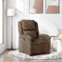 Sillón reclinable de tela marrón de , Sillones - Ref: Foro24-371755, Precio: 205,16 €, Descuento: %