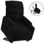 Sillón reclinable elevable tela negro en Sillones | Comprar online en Foru.es
