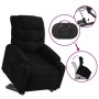 Sillón reclinable elevable tela negro en Sillones | Comprar online en Foru.es