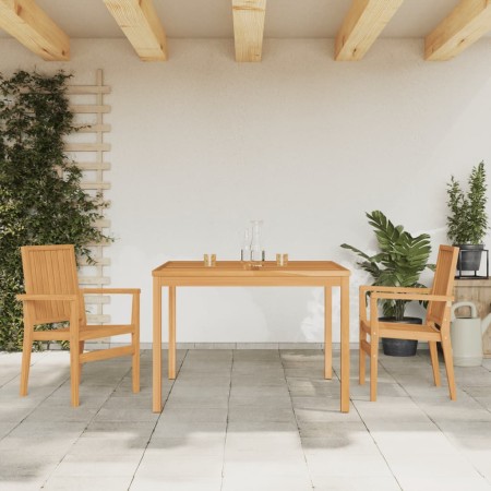 Juego de comedor para jardín 3 pzas madera maciza de teca de , Conjuntos de jardín - Ref: Foro24-3157911, Precio: 540,11 €, D...