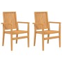 Juego de comedor para jardín 3 pzas madera maciza de teca de , Conjuntos de jardín - Ref: Foro24-3157911, Precio: 540,11 €, D...