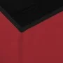 Taburete con almacenaje plegable rojo vino tinto PVC de , Taburetes y sillas plegables - Ref: Foro24-338783, Precio: 25,26 €,...